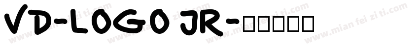 VD-LOGO JR字体转换